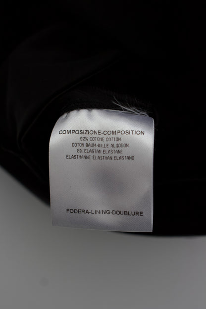 Gucci black cotton midi-dress