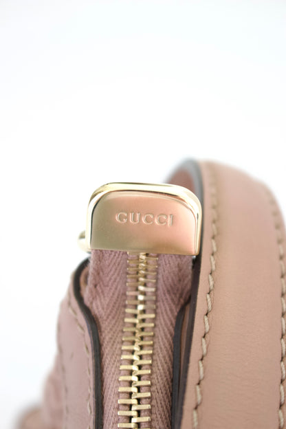 Gucci Mayfair Bow rose leather shoulder bag