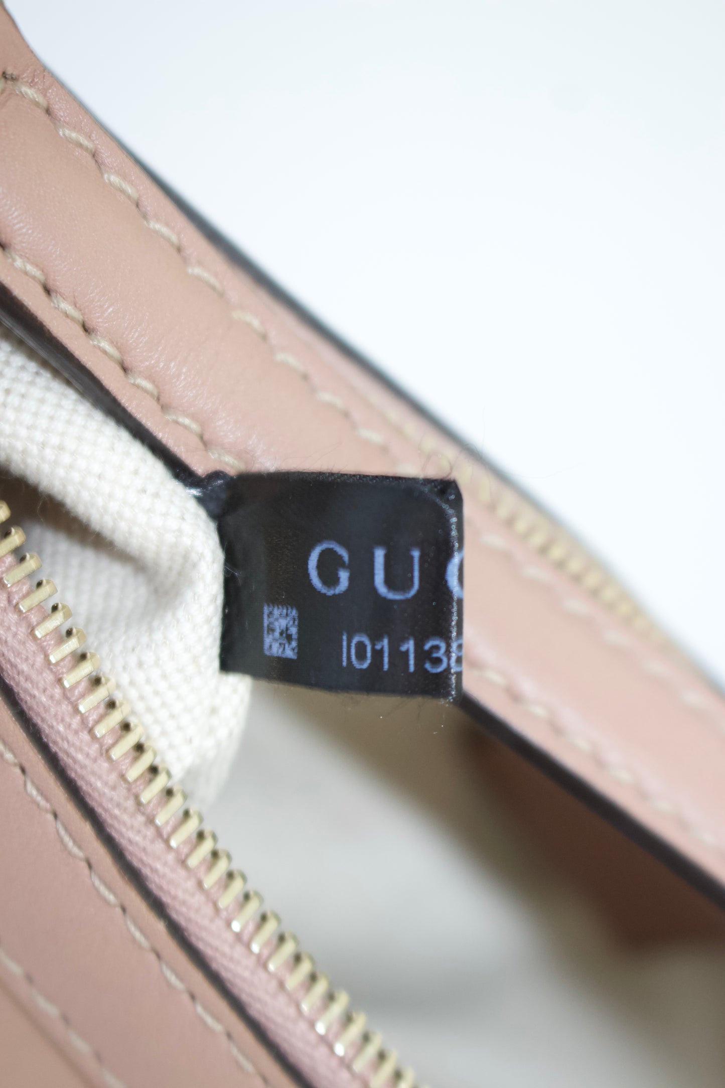 Gucci Mayfair Bow rose leather shoulder bag