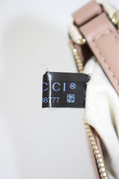 Gucci Mayfair Bow rose leather shoulder bag