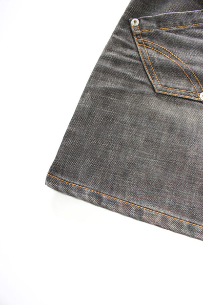 Dolce & Gabbana 2000s labels grey mini-skirt