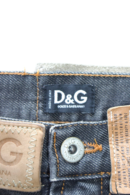 Dolce & Gabbana 2000s labels grey mini-skirt