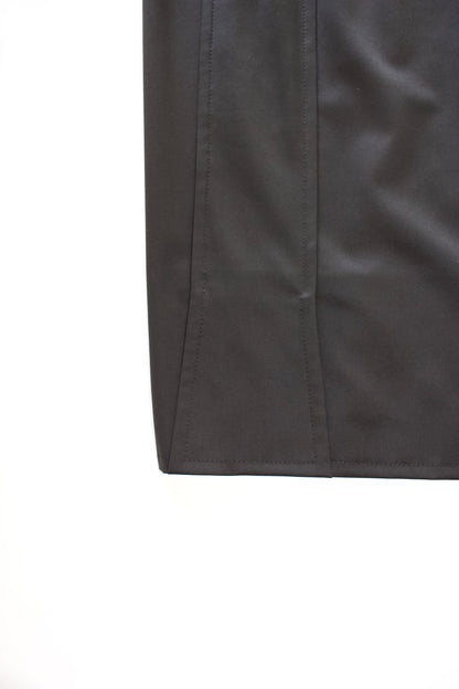 Gucci FW 2004 brown wool skirt