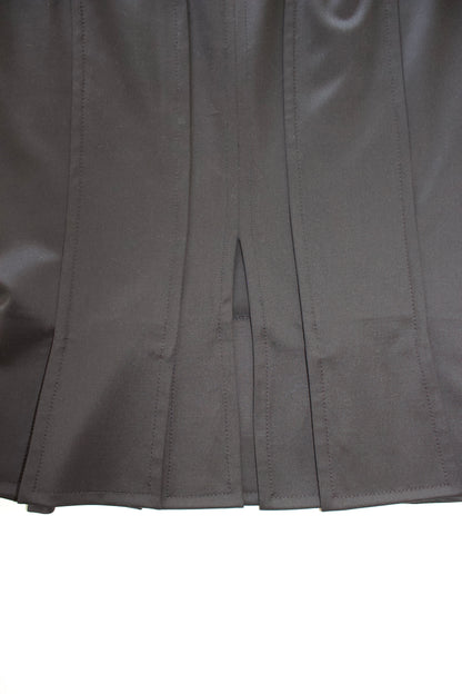 Gucci FW 2004 brown wool skirt
