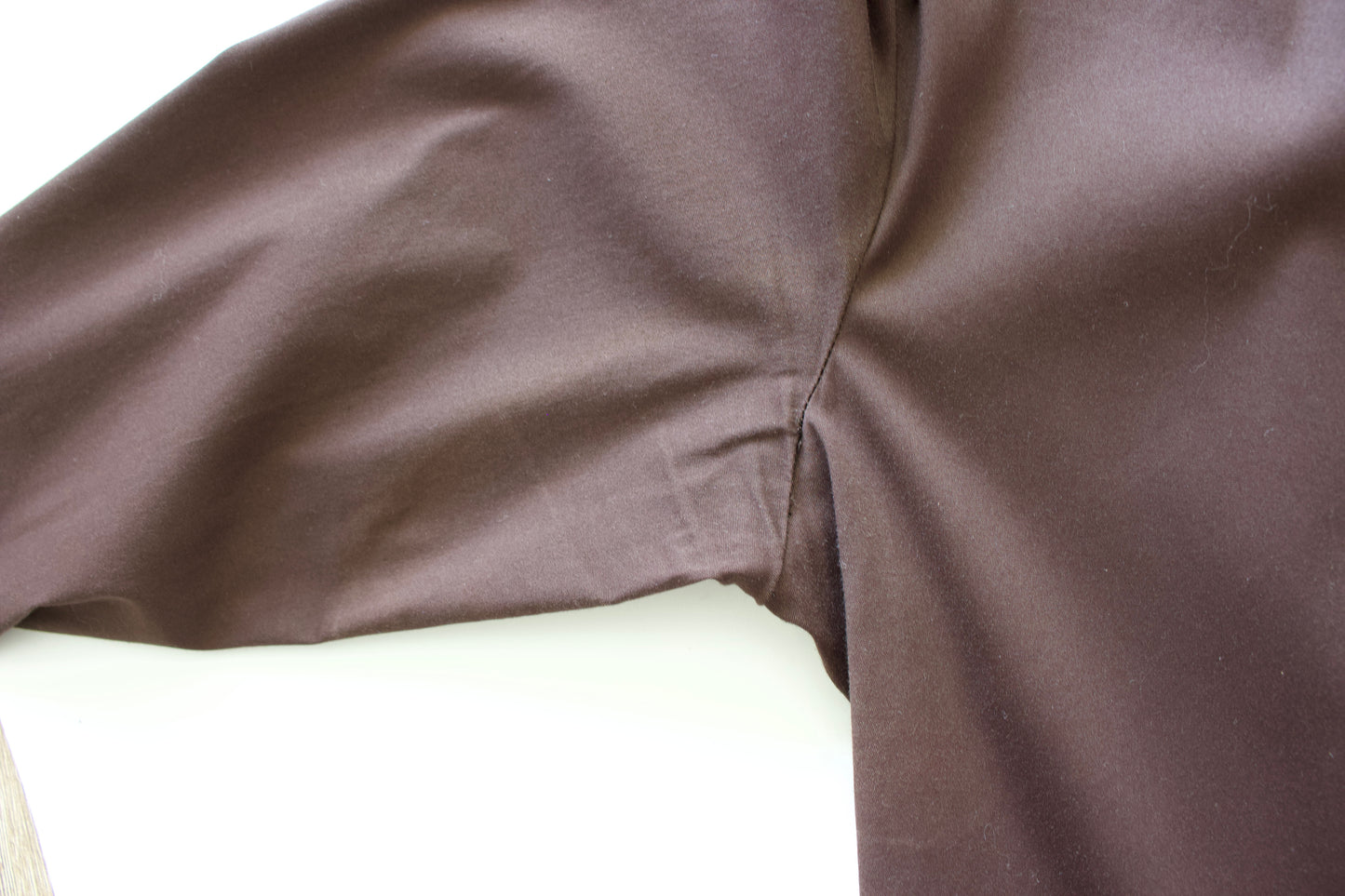 Prada SS 2005 brown cotton shirt with embellishments