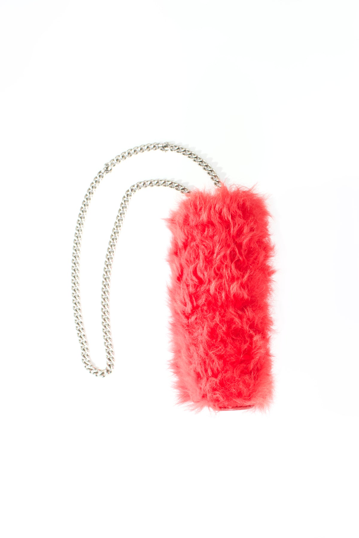 Miu Miu red sheepskin & leather crossbody bag