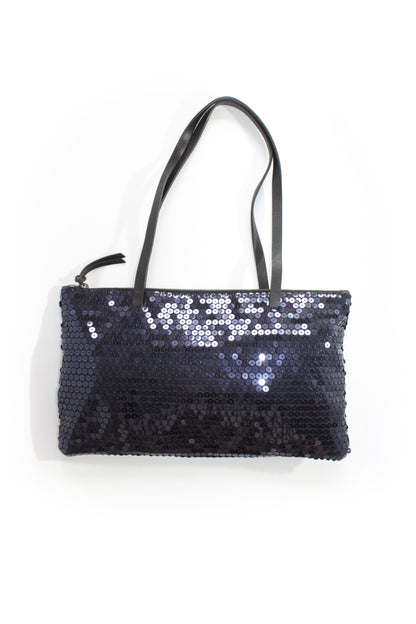 Miu Miu FW 1998 navy blue sequin bag