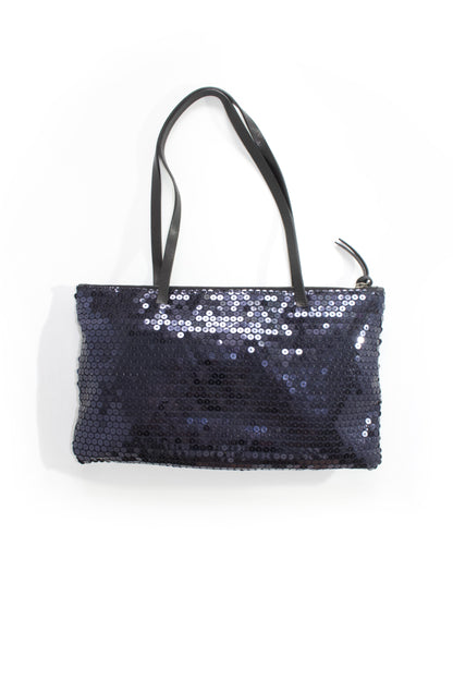 Miu Miu FW 1998 navy blue sequin bag