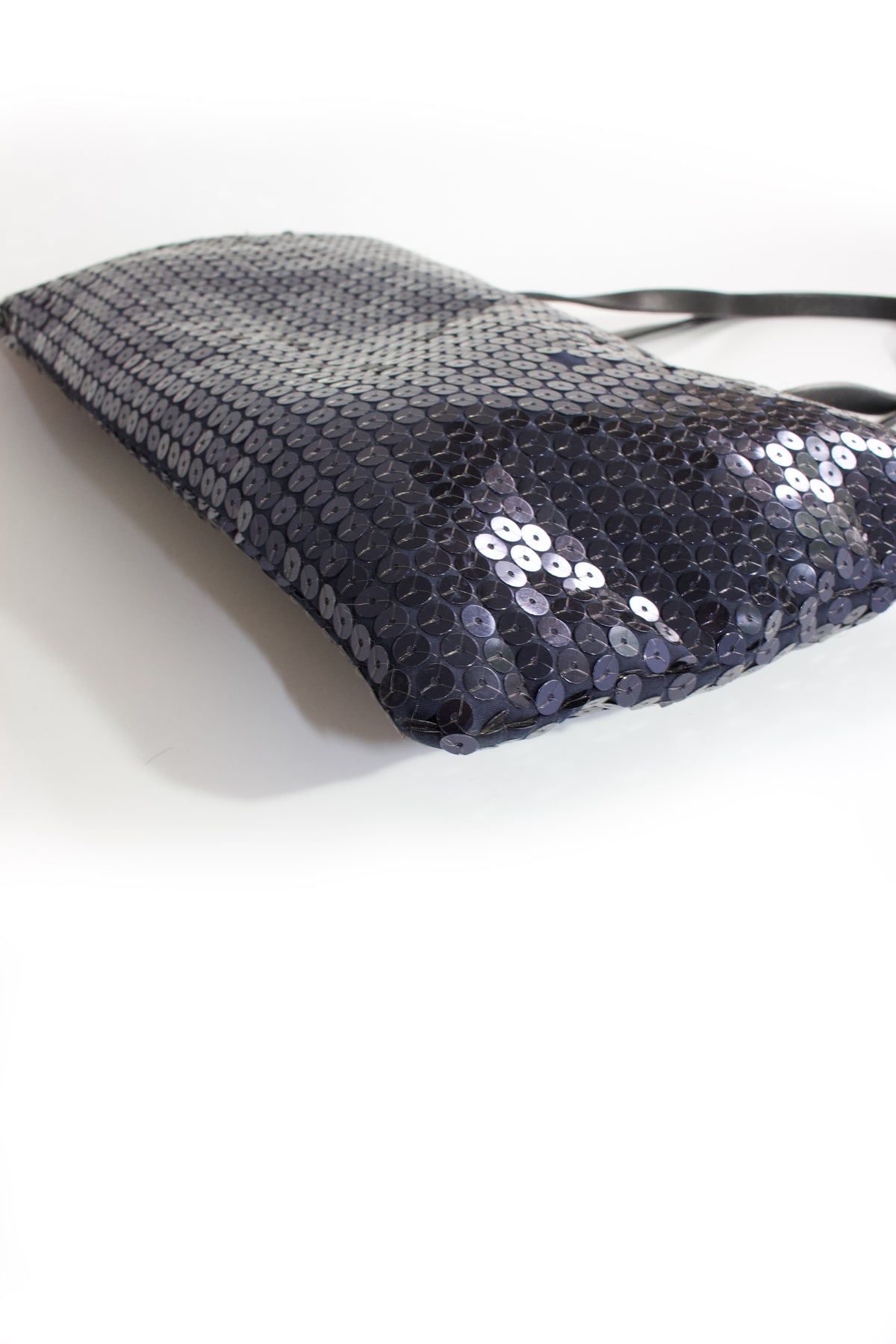 Miu Miu FW 1998 navy blue sequin bag