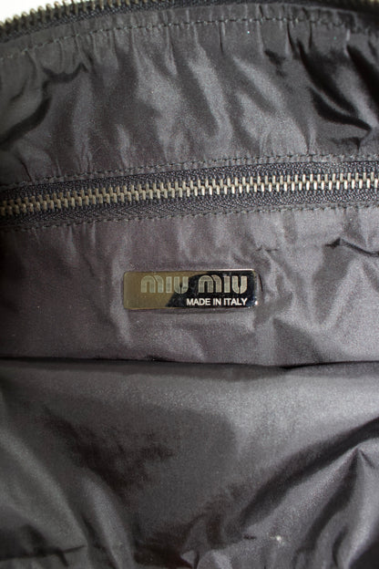 Miu Miu FW 1998 navy blue sequin bag