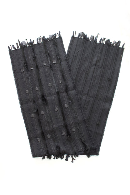 Gucci FW 2002 Tom Ford-era wool & fur scarf