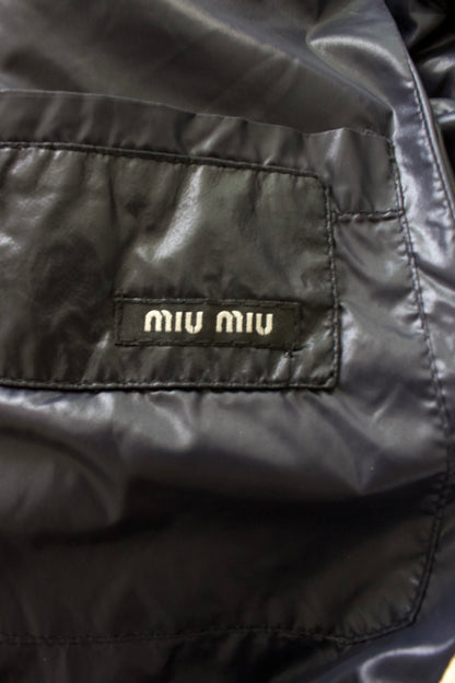 Miu Miu 2007 navy blue down jacket