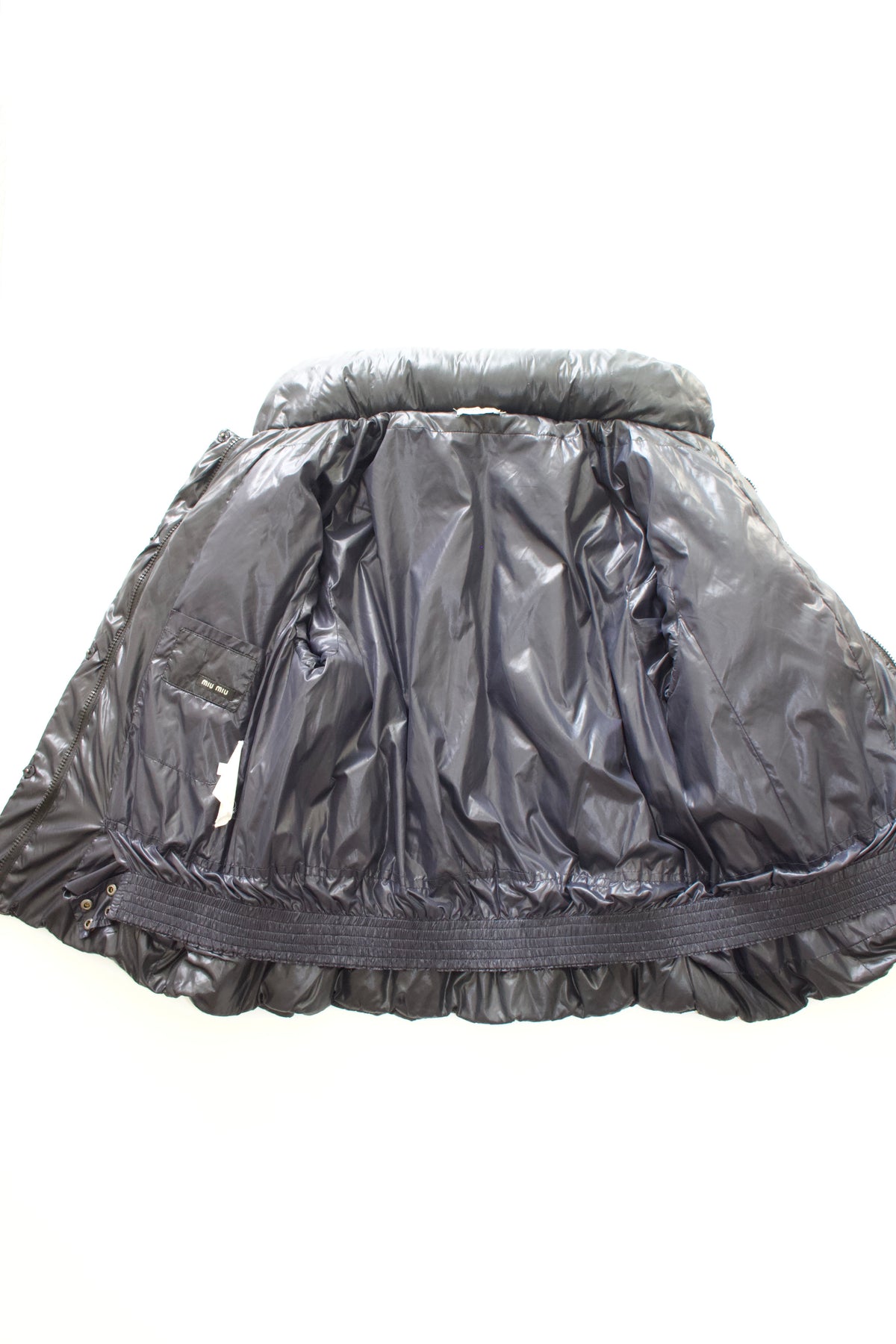 Miu Miu 2007 navy blue down jacket