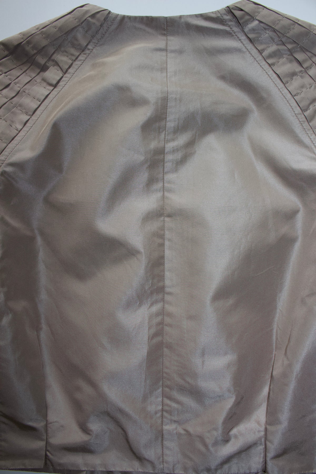 Prada brown silk jacket