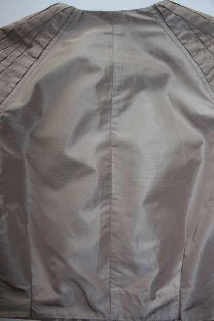 Prada brown silk jacket