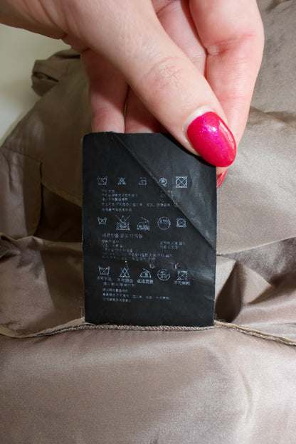 Prada brown silk jacket