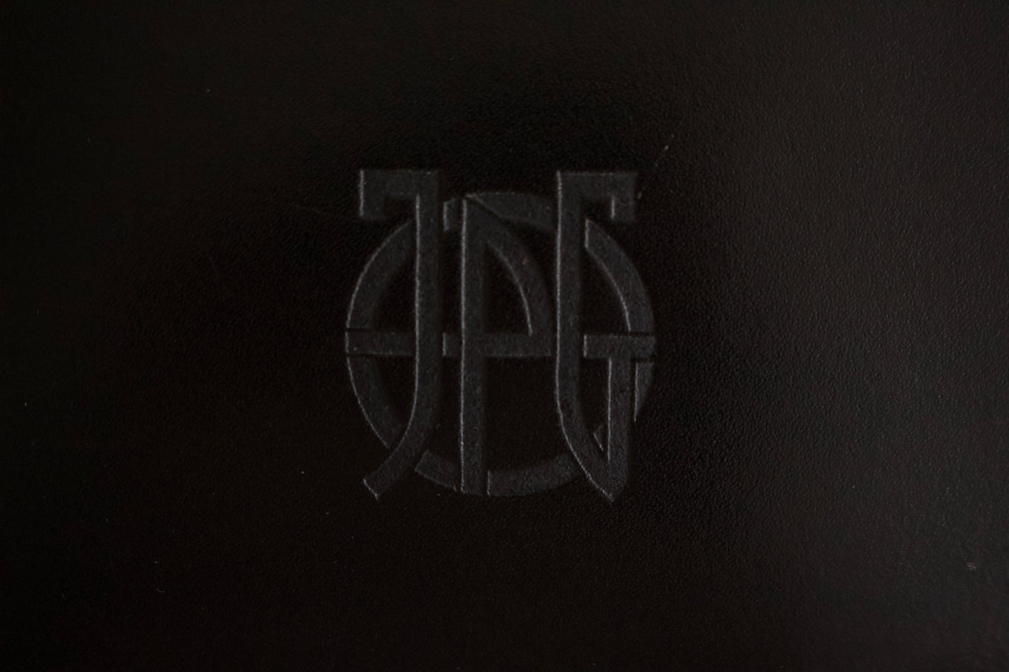 Jean Paul Gaulier black leather crossbody bag