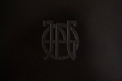 Jean Paul Gaulier black leather crossbody bag