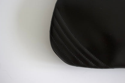 Jean Paul Gaulier black leather crossbody bag
