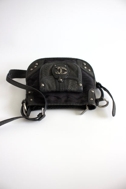 Just Cavalli black crossbody bag