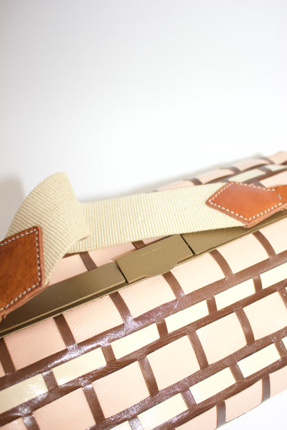 Miu Miu SS2001 geometric print handbag