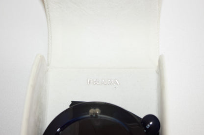 Prada Minimal Baroque navy sunglasses