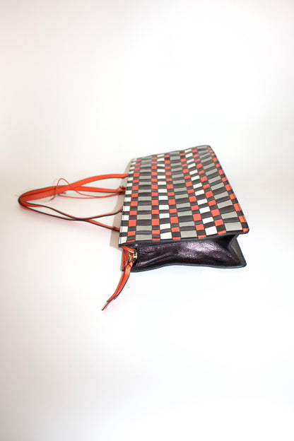 Miu Miu SS 2001 geometric print bag