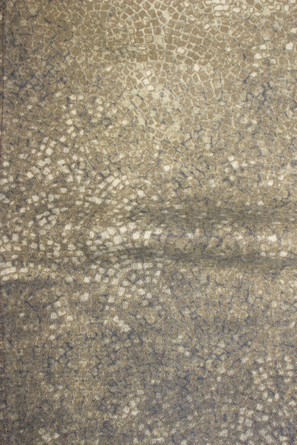 Roberto Cavalli golden mosaic-printed jeans