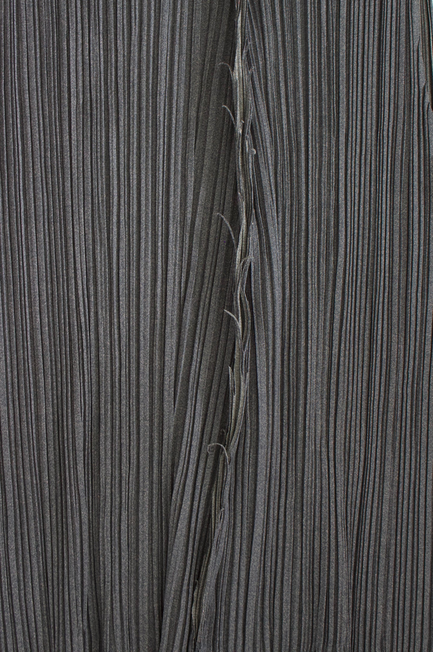 Issey Miyake Pleats Please grey sleeveless top