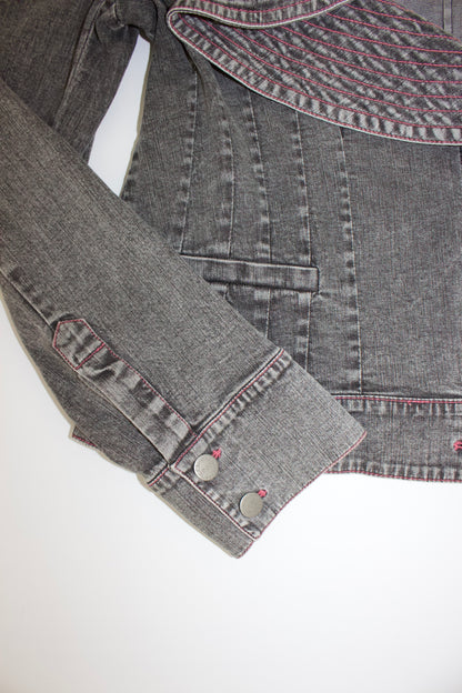 Christian Lacroix grey denim jacket