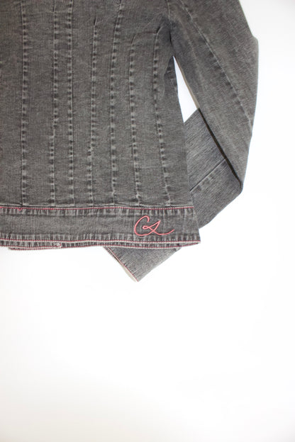 Christian Lacroix grey denim jacket