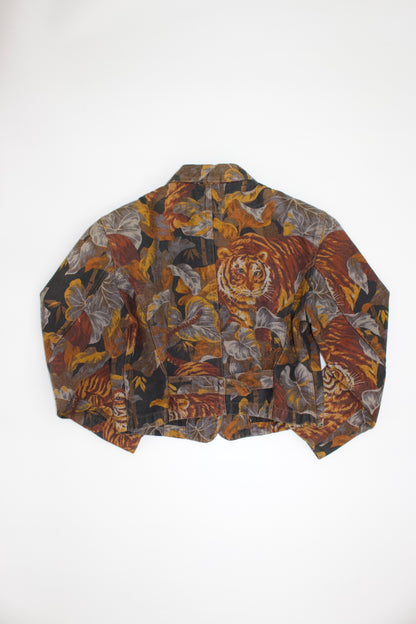 Kenzo 90s colourful tiger print jacket