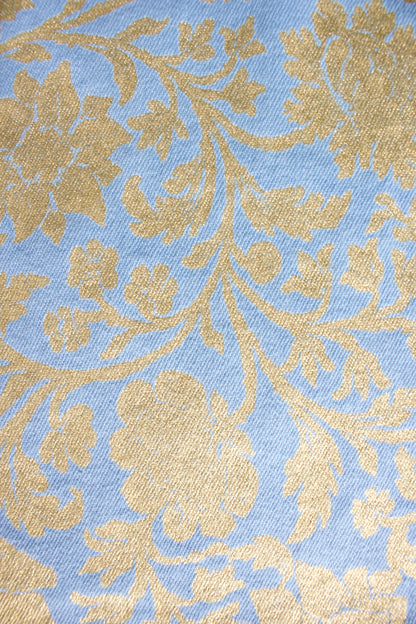 Roberto Cavalli golden floral jeans