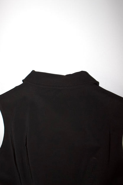 Prada SS 1995 black belted dress