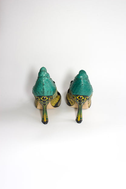 Miu Miu SS 2008 python heels