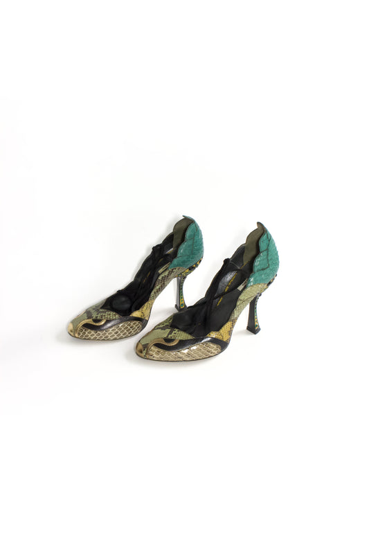 Miu Miu SS 2008 python heels