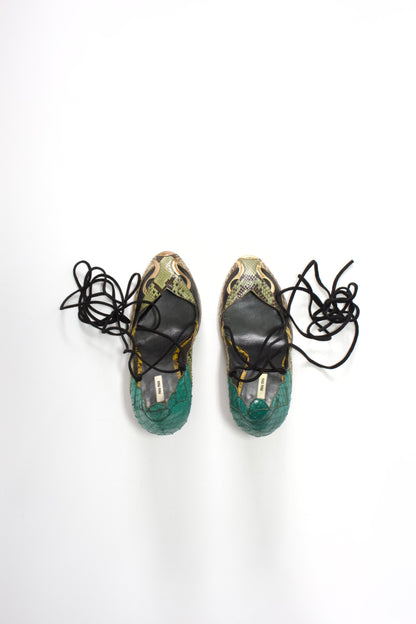 Miu Miu SS 2008 python heels