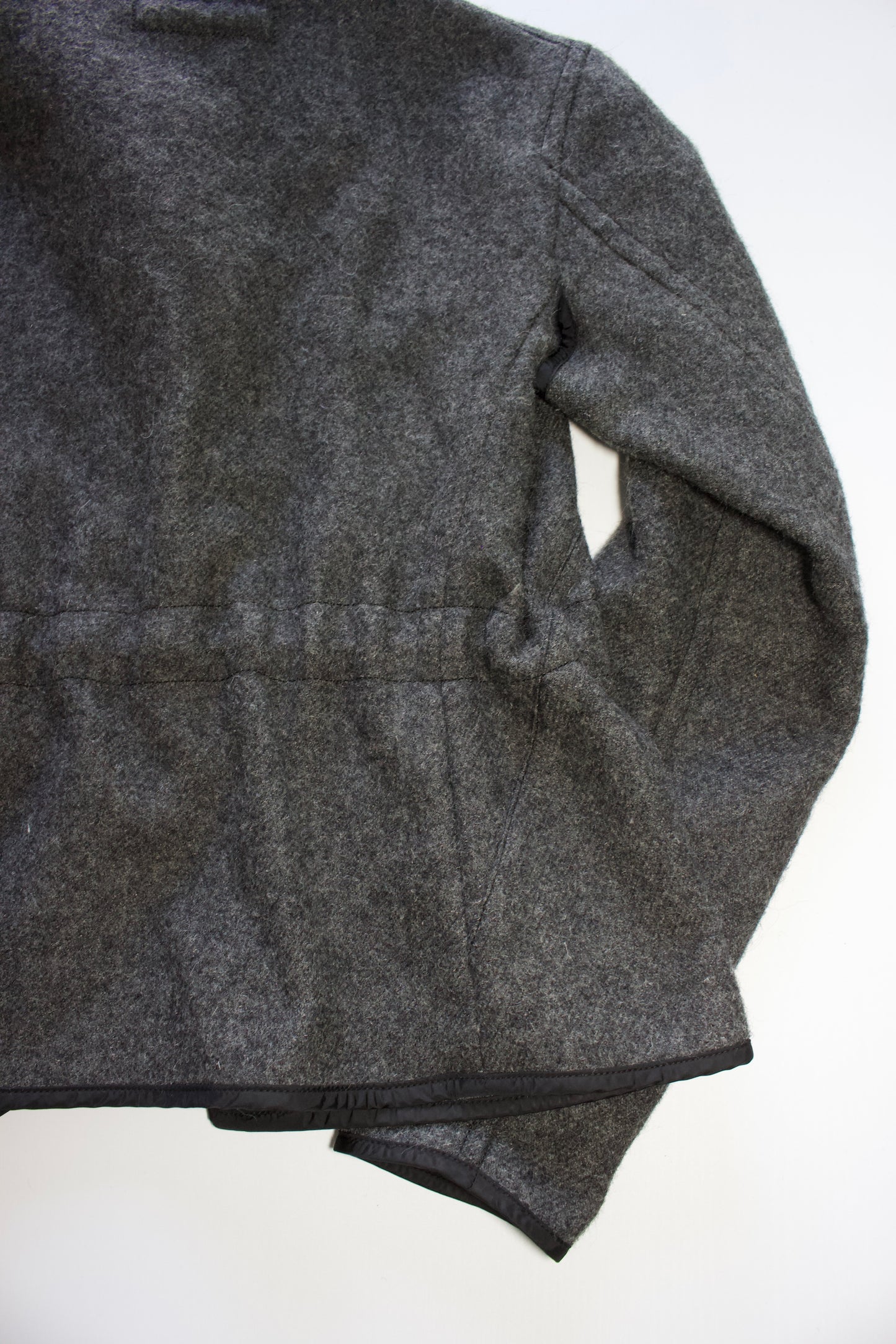 Prada 2000s grey wool blazer