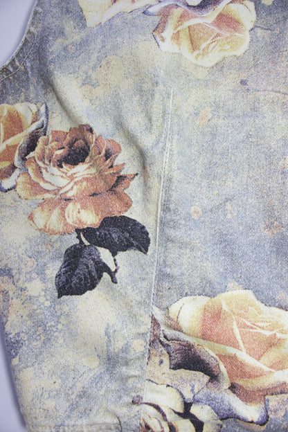 Roberto Cavalli FW 1994 Renaissance denim vest