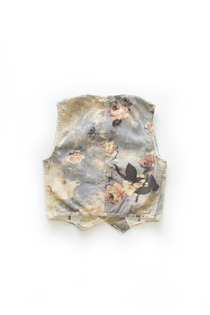 Roberto Cavalli FW 1994 Renaissance denim vest