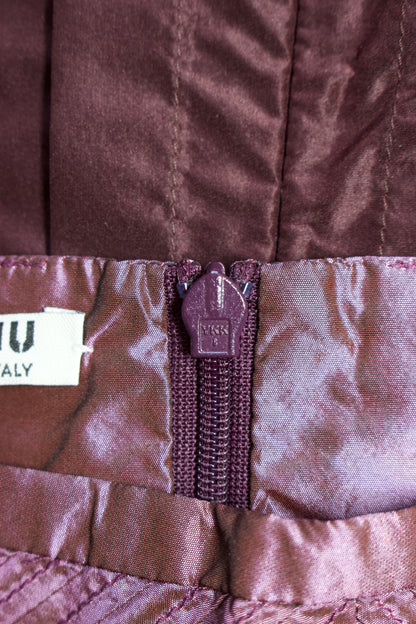 Miu Miu SS 2008 purple silk top