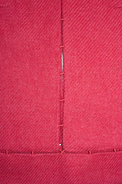 Prada FW 1998 red wool top