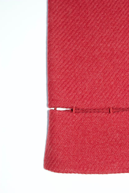 Prada FW 1998 red wool top