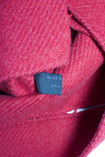 Prada FW 1998 red wool top