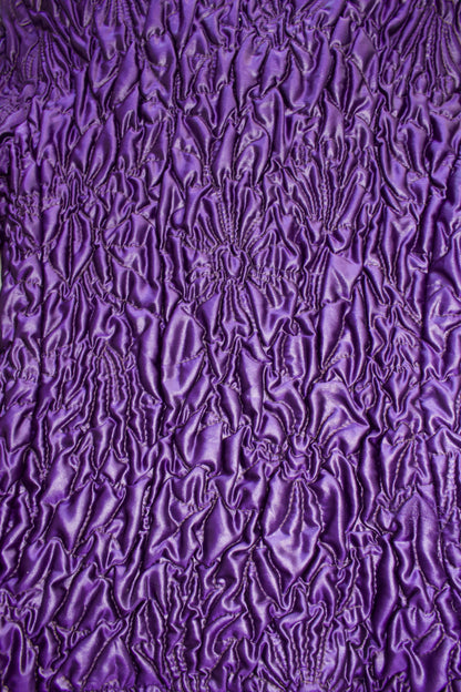 Prada purple matelassé jacket