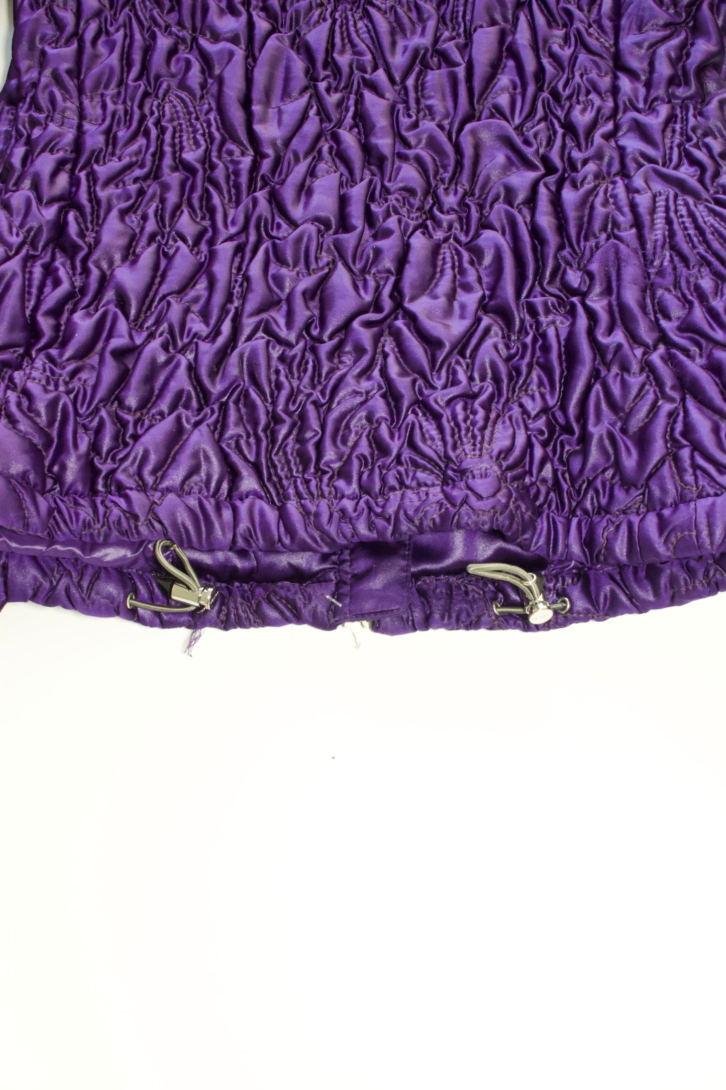 Prada purple matelassé jacket