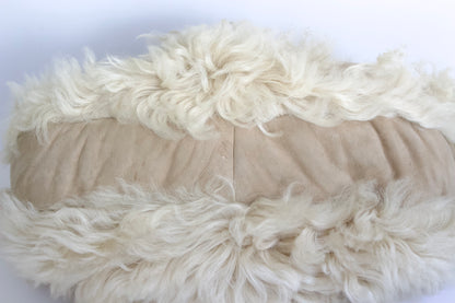 Miu Miu FW 2011 white sheepskin Coffer bag