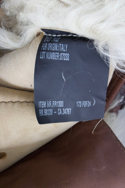 Miu Miu FW 2011 white sheepskin Coffer bag