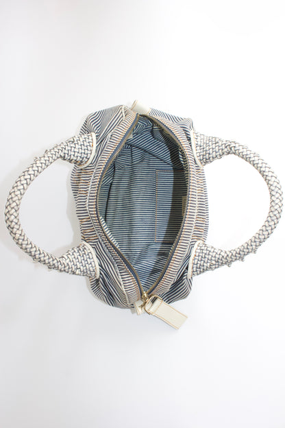 Fendi mini-Spy striped canvas bag