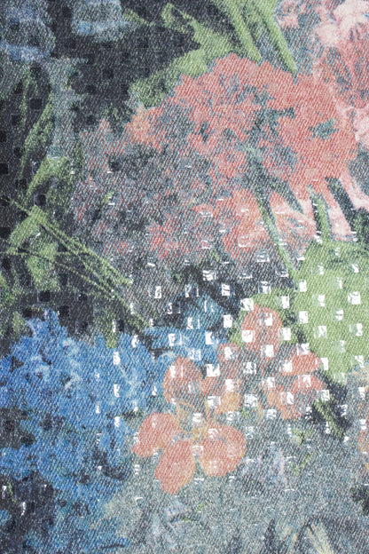 Roberto Cavalli FW 1994 floral jeans